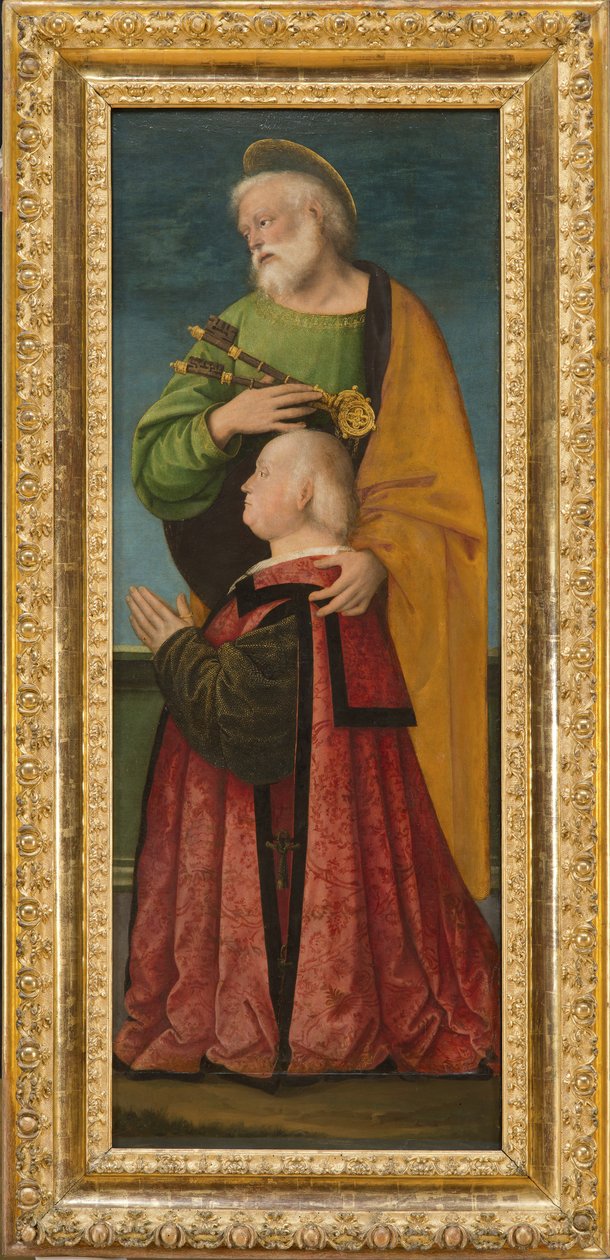 St Peter and a Donor by Gaudenzio Ferrari