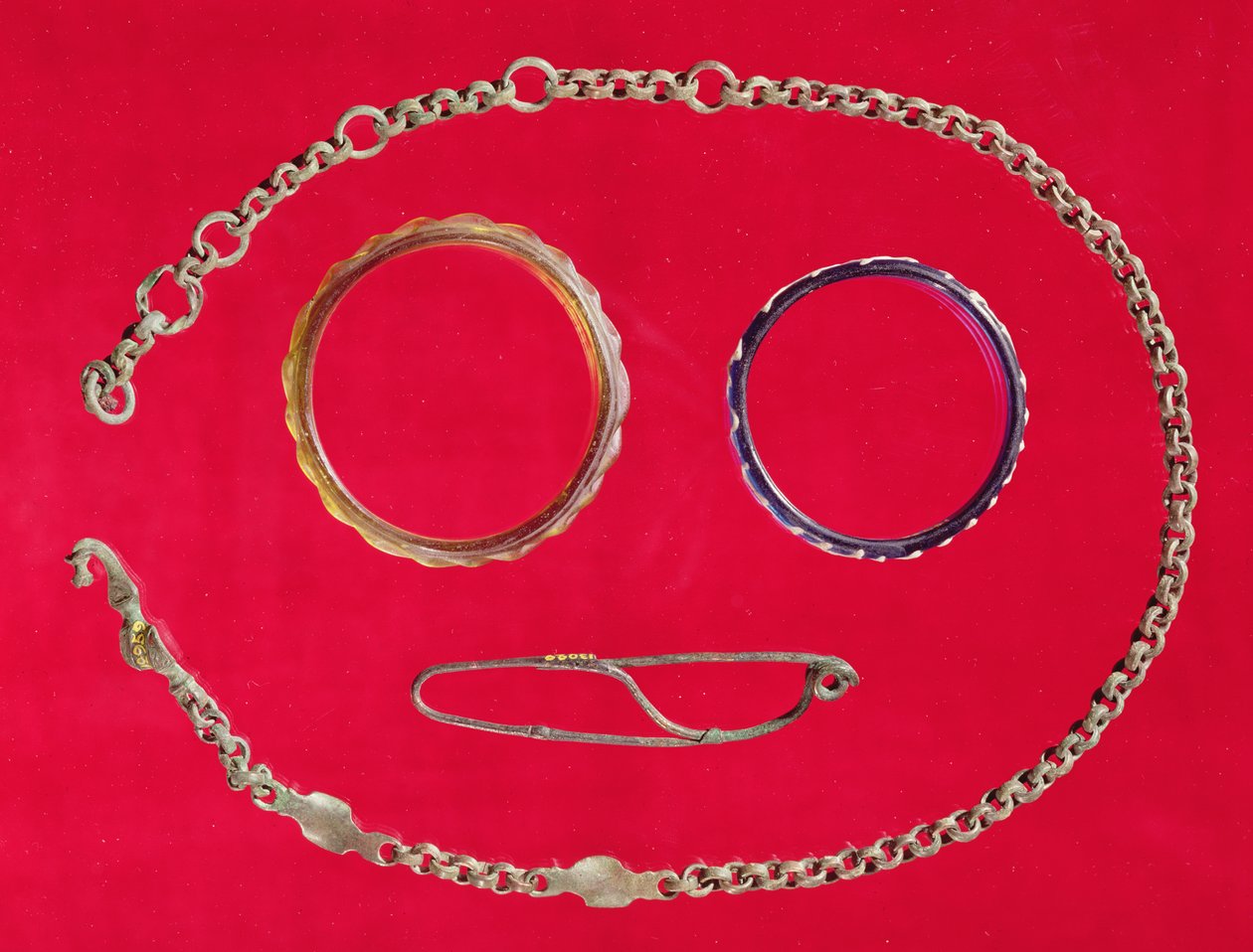Belt, Brooch and Two Bracelets, Tene II by Gaulish