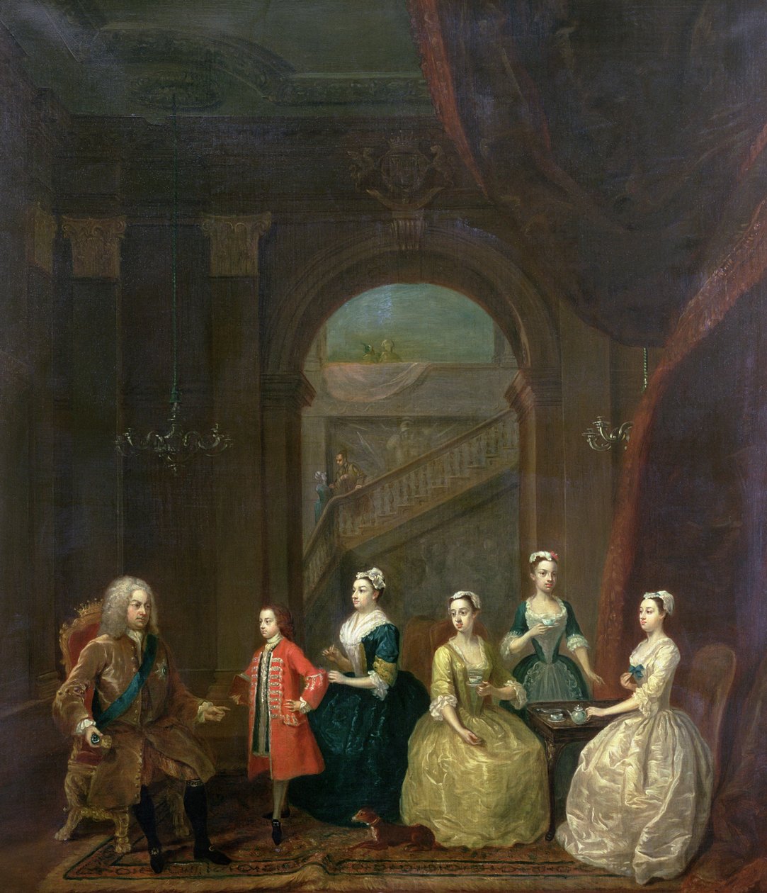Thomas Wentworth, Earl of Strafford, and His Family by Gawen Hamilton
