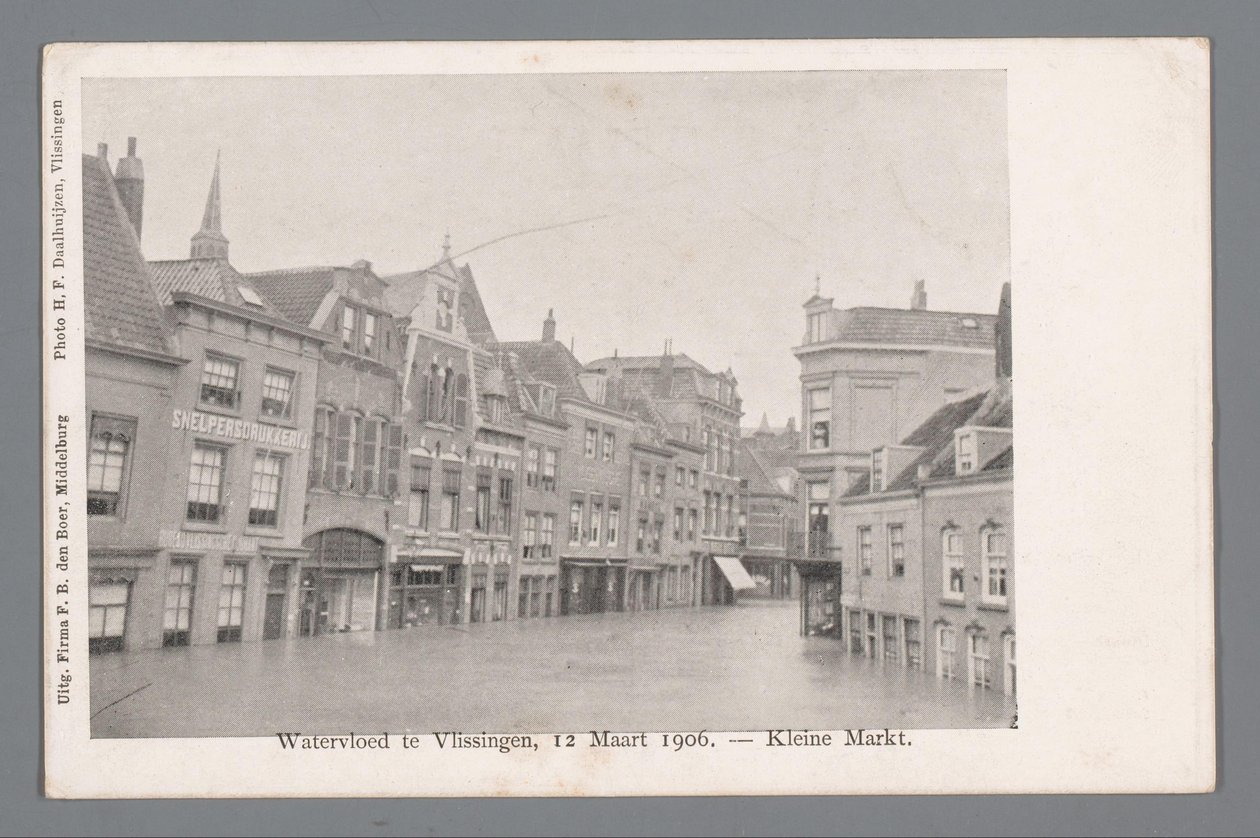 Flood in Zeeland by Gebroeders van Straaten