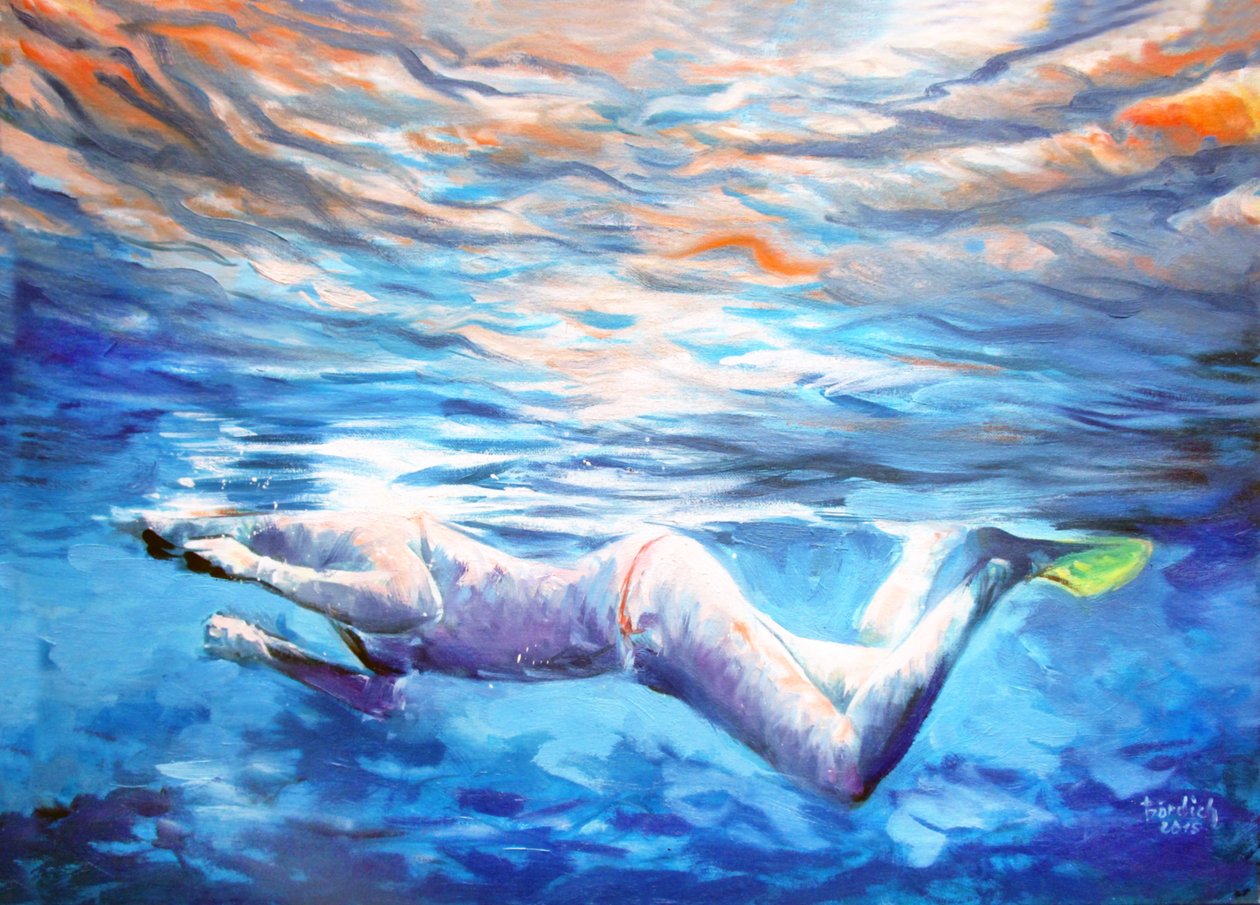 Underwater Diving by Geert Bordich