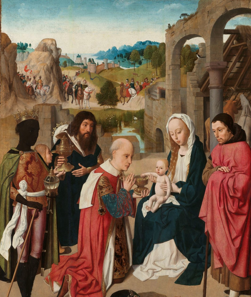 The Adoration of the Magi by Geertgen Tot sint Jans