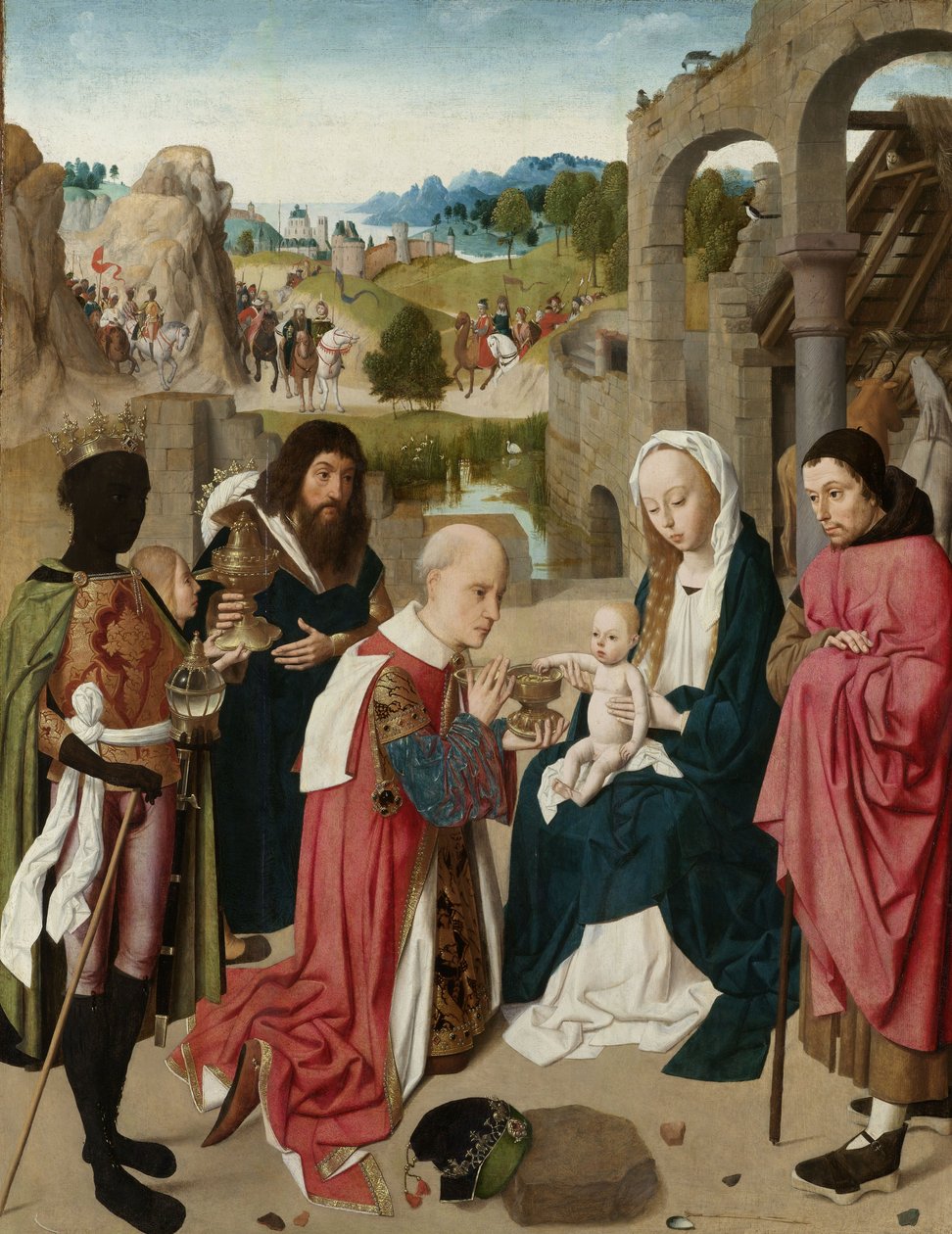 The Adoration of the Magi, c.1480-85 by Geertgen Tot sint Jans