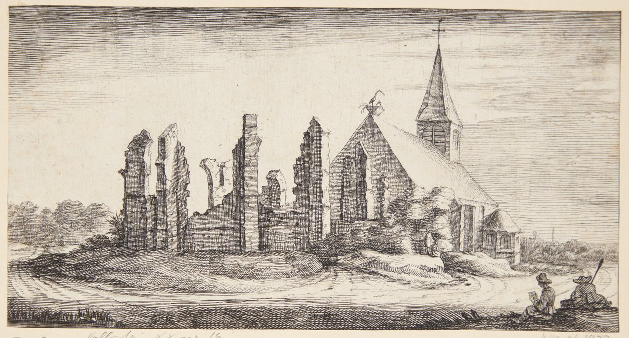 The Church in Sloten by Geertruyt Roghman