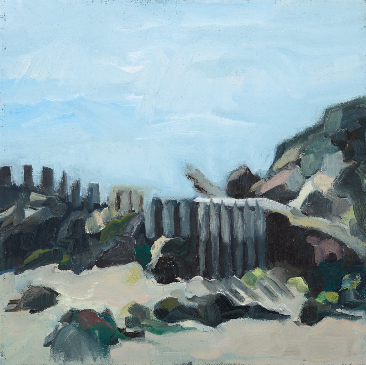 Beach, 2019 by Genevieve French
