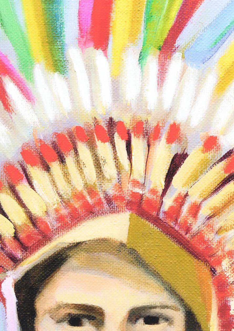 Headdress Boy by Genevieve French