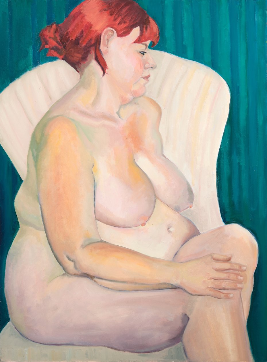 Red Haired Nude, 2015 by Genevieve French