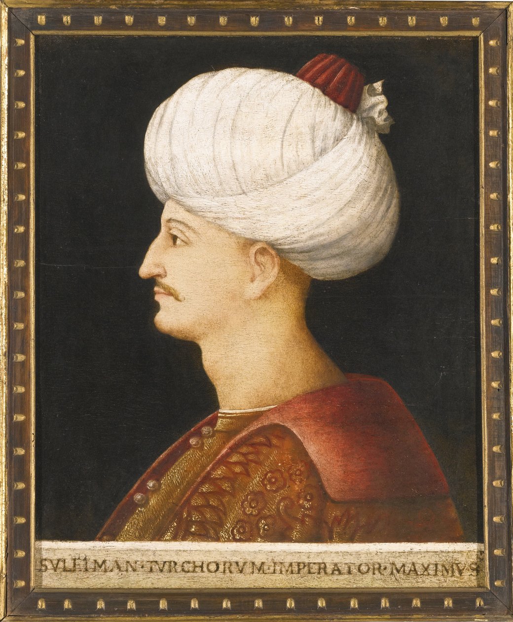 Sultan Suleiman I the Magnificent by Gentile Bellini