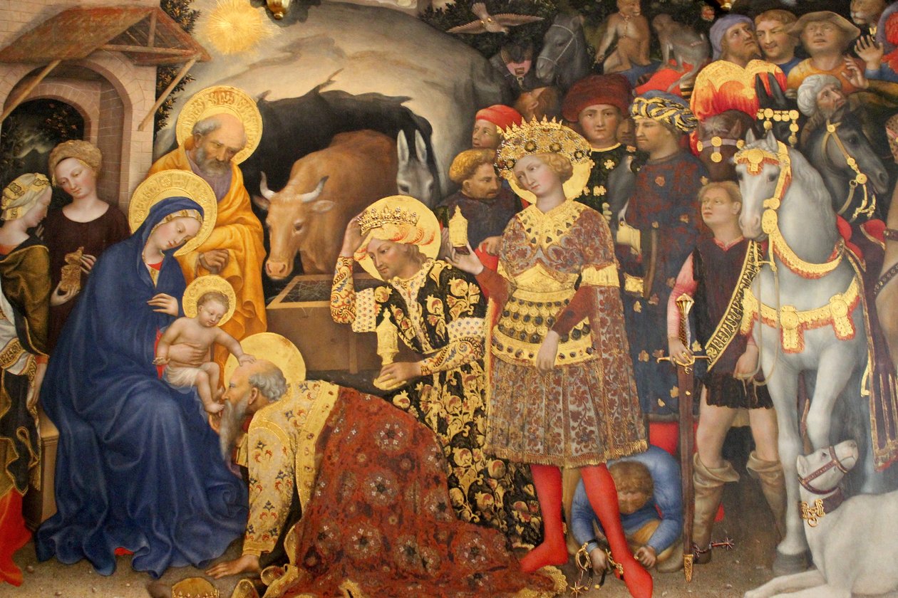 Adoration of the Magi by Gentile da Fabriano