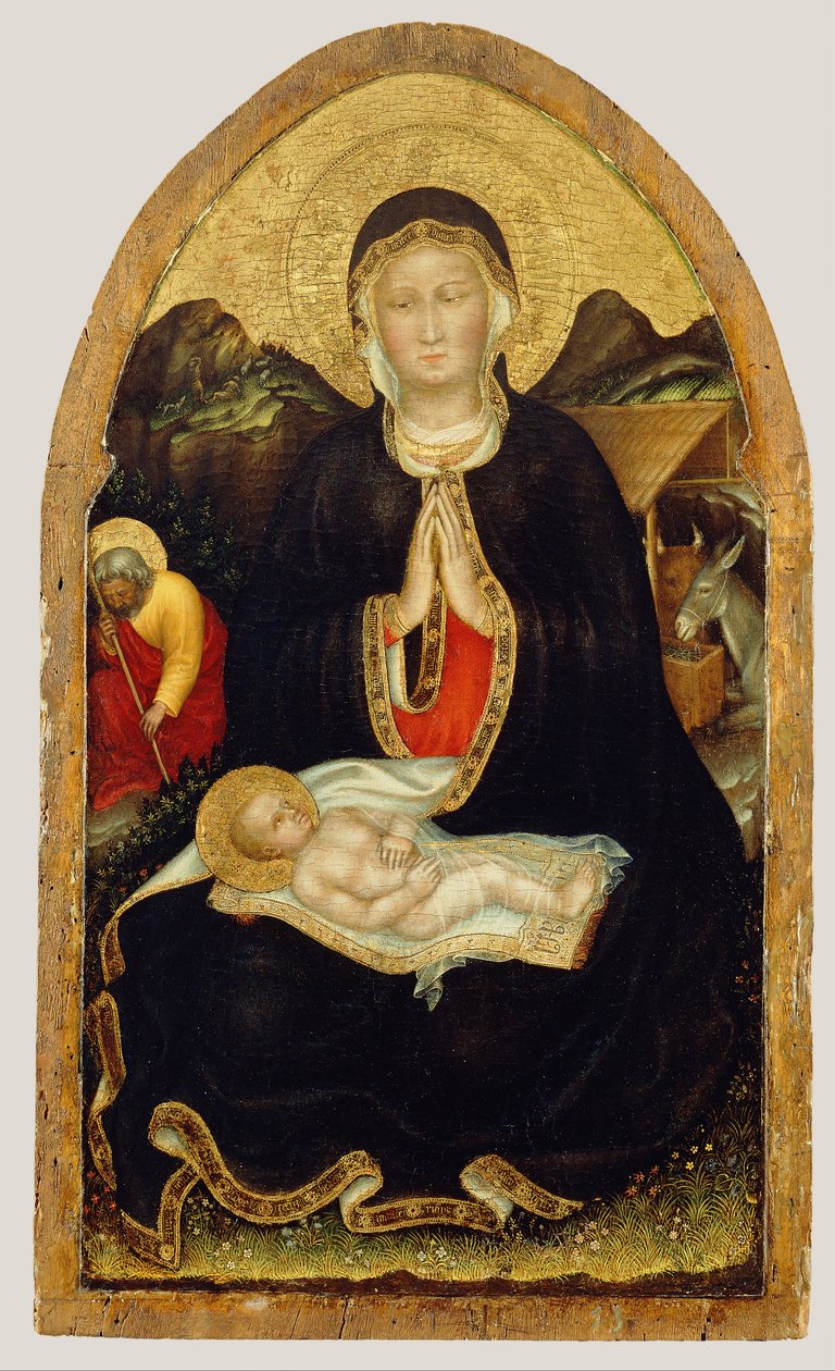 Nativity by Gentile da Fabriano