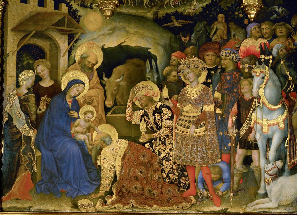The Adoration of the Magi by Gentile da Fabriano