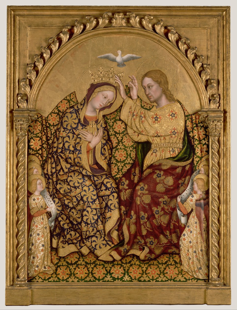The Coronation of the Virgin by Gentile da Fabriano