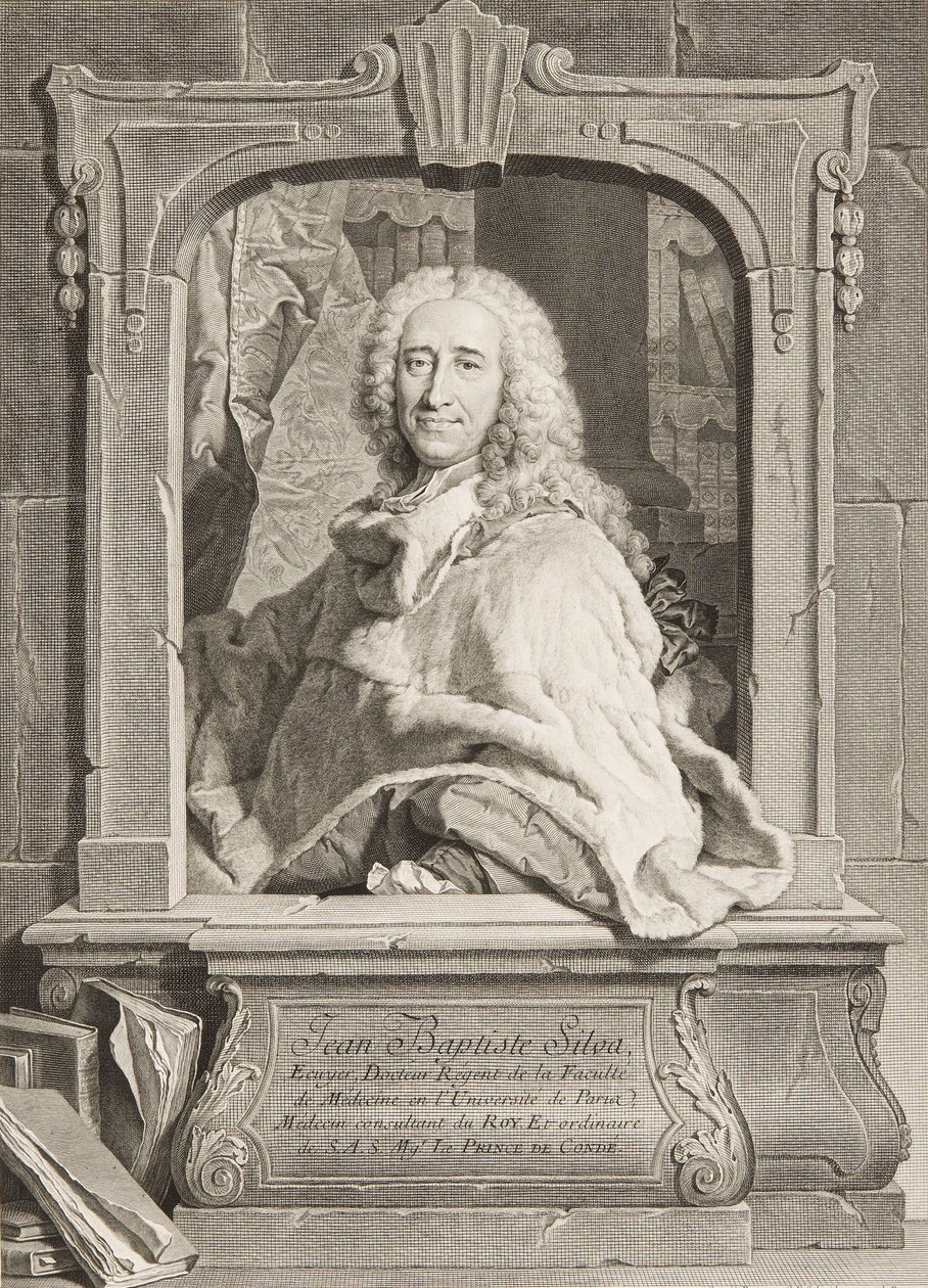 Jean Baptiste Silva by Georg Friedrich Schmidt