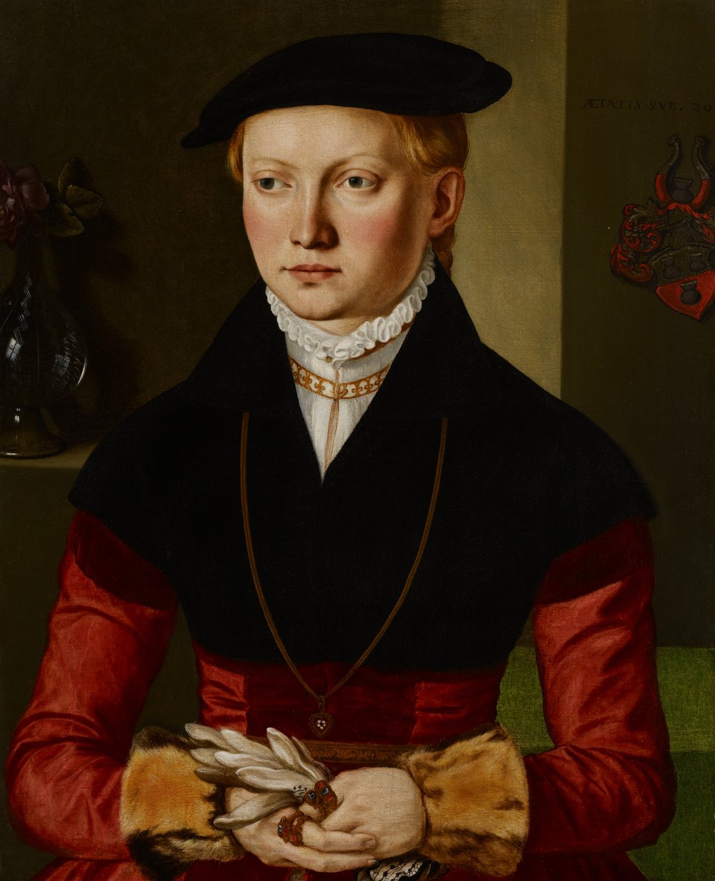 Portrait of a Girl, c.1545 by Georg Pencz
