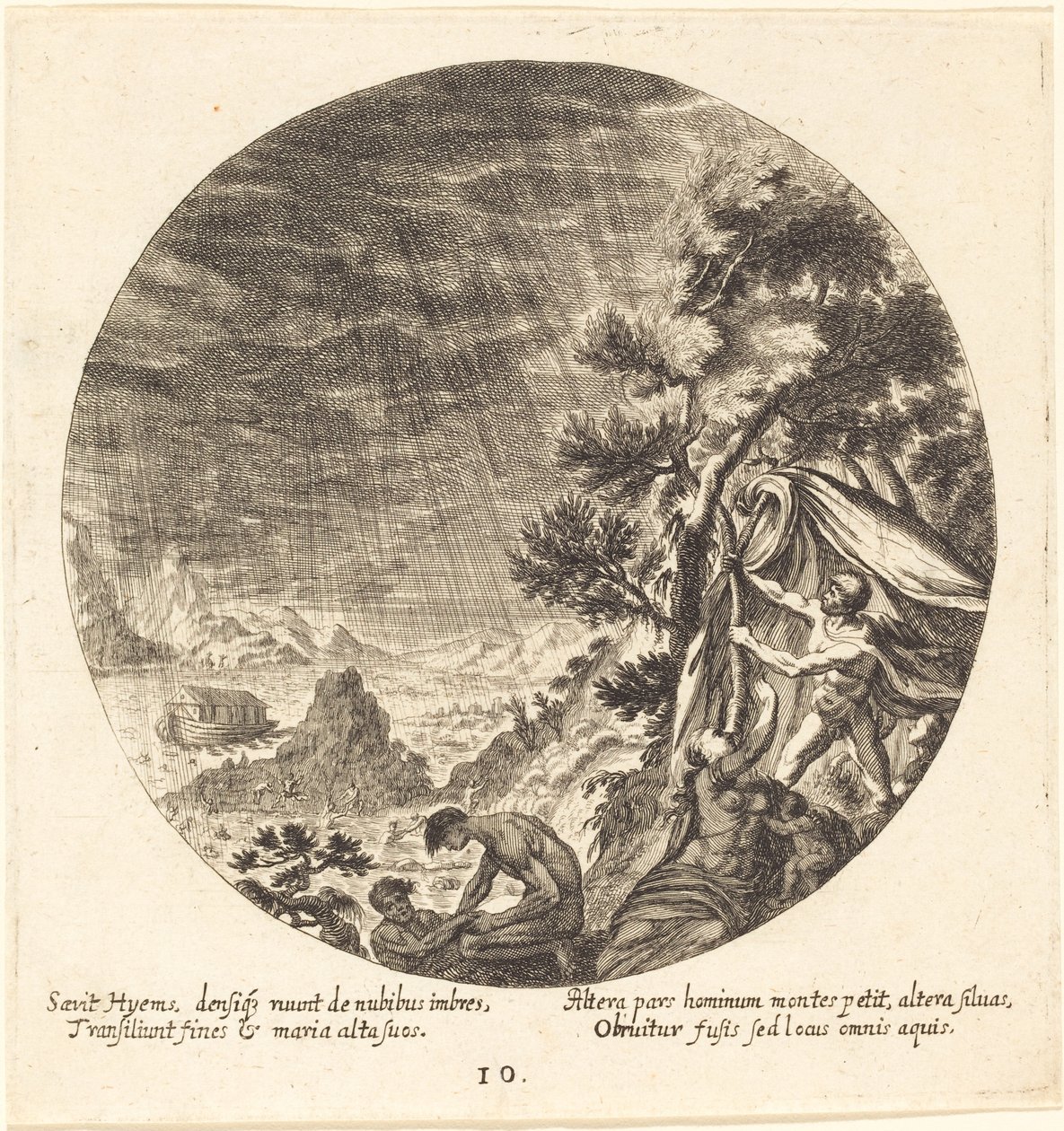 The Flood by Georg Andreas Wolfgang the Elder