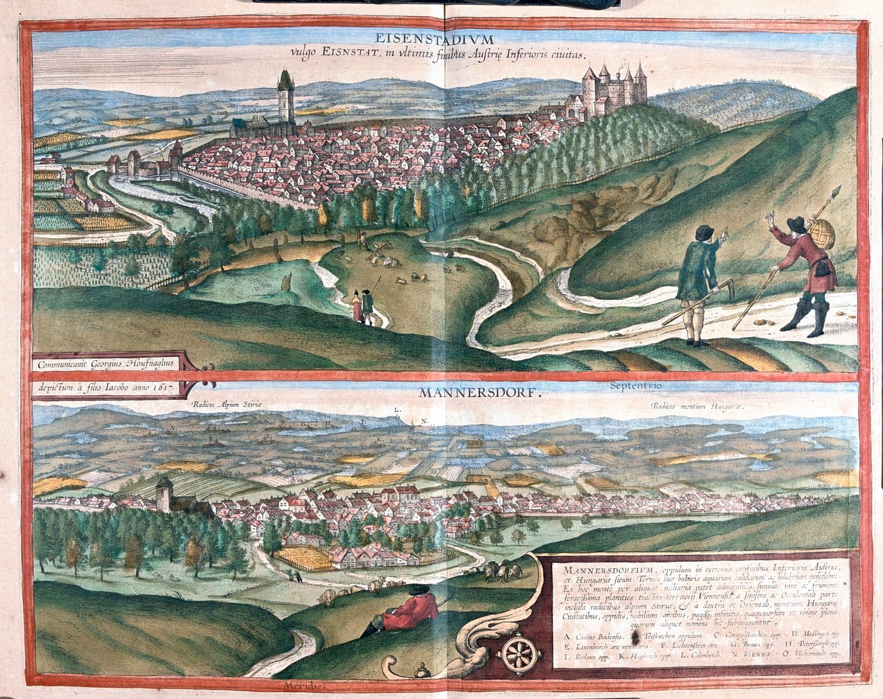 Eisenstadt, Germany - Mannersdorf, Austria - in 