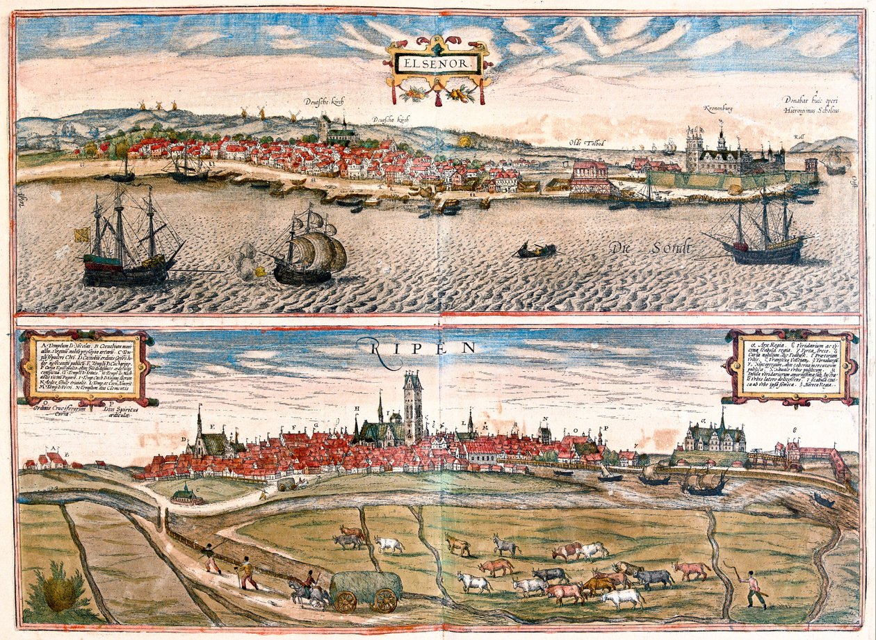 Helsingor (Elsinore - Hamlet), Denmark - in 