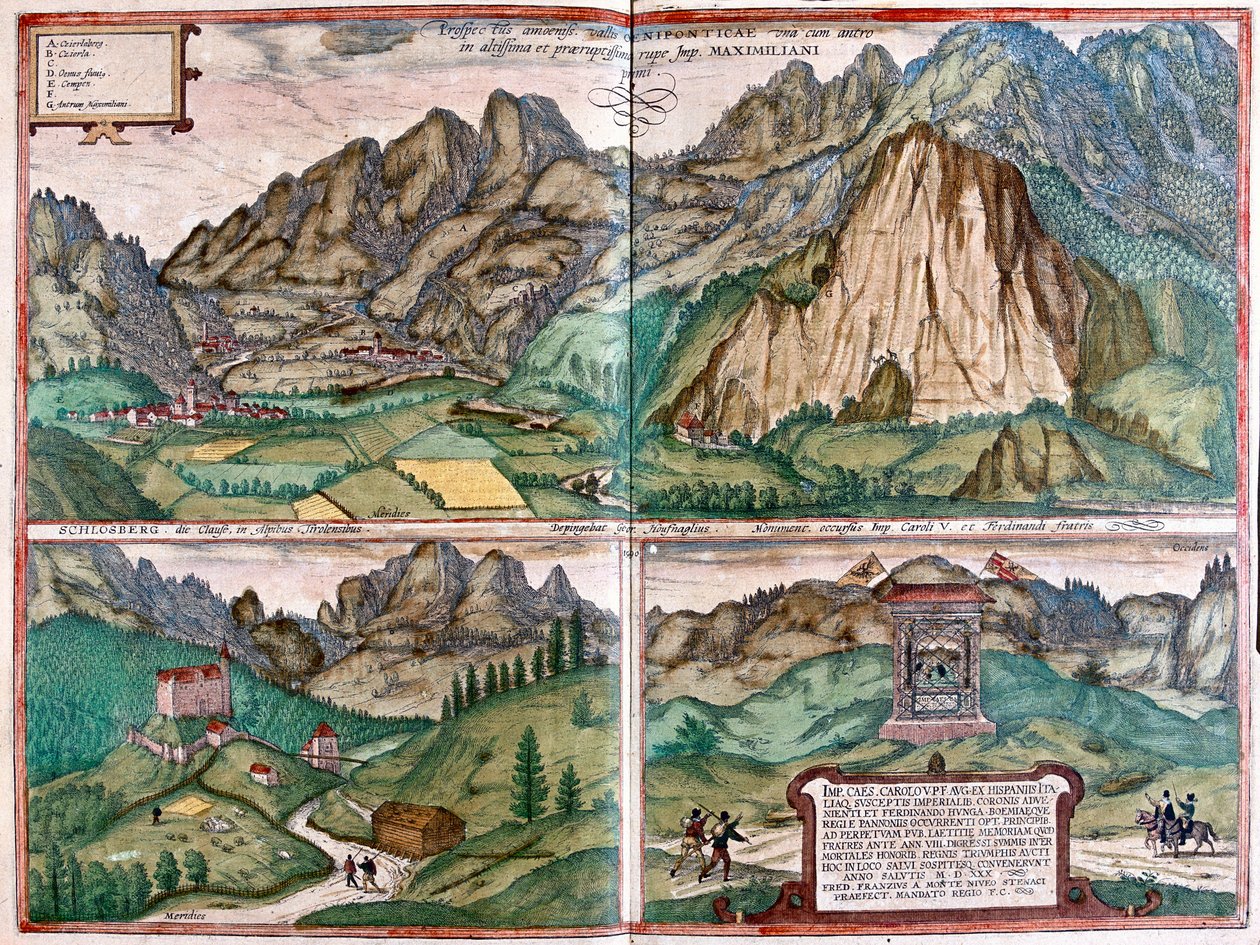 Inn Valley, Schlossberg, The cave of Emperor Maximilian I, Austria - in 