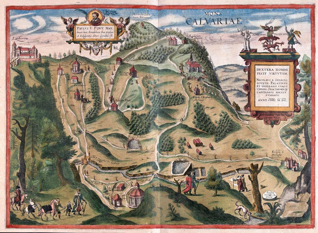 Kalwaria Zebrzydowska (southeast of Cracow), Poland - in 