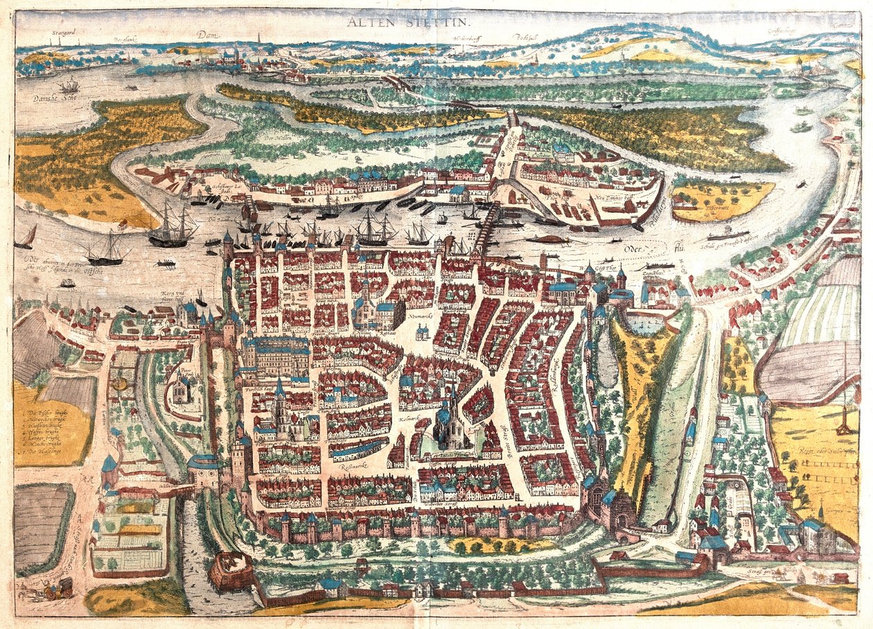 Szczecin, Poland - in 