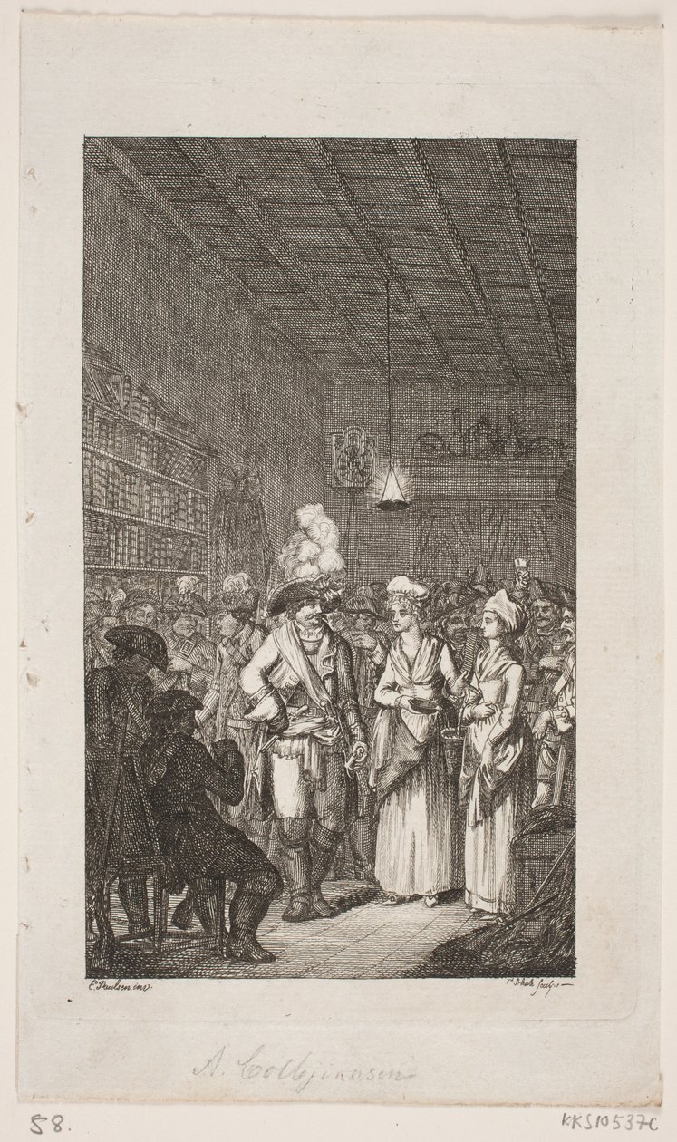 A. Colbjørnsen by Georg Christian Schule
