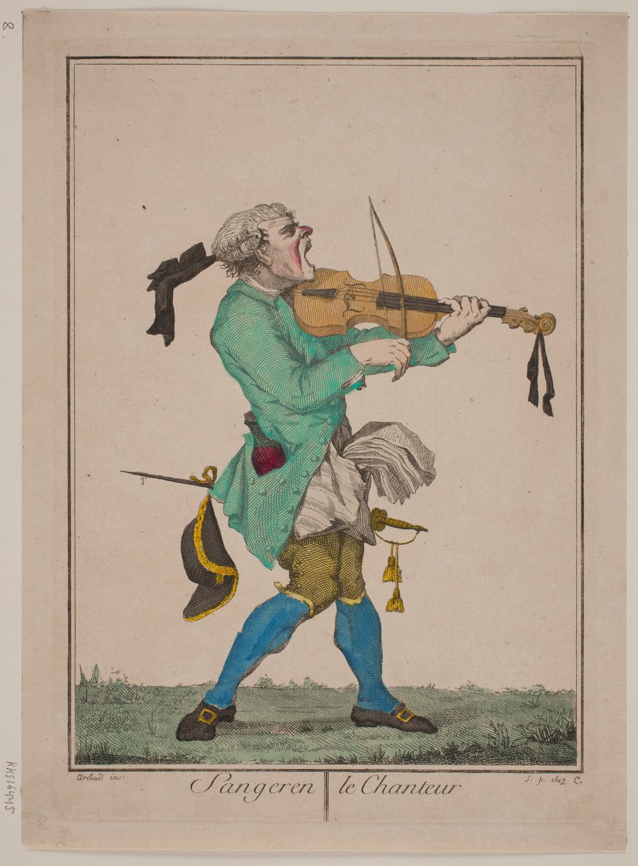 The Singer by Georg Christian Schule