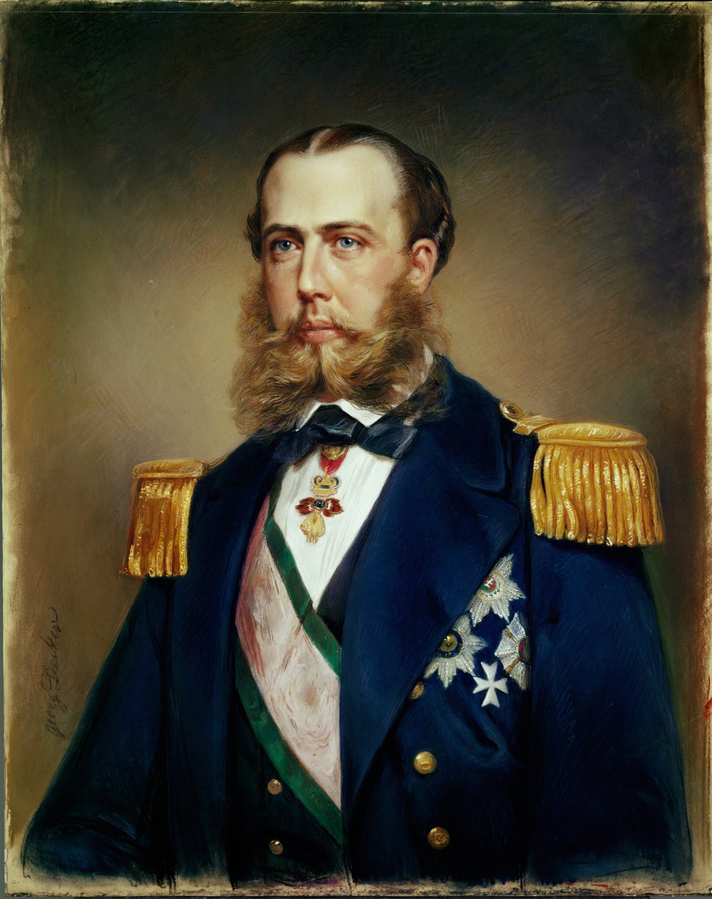 Archduke Ferdinand Max, later Emperor Maximilian of Mexico, executed ...