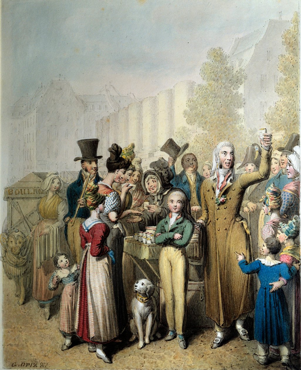 Boulevard de la Madeleine, the Charlatan by Georg Emanuel Opitz