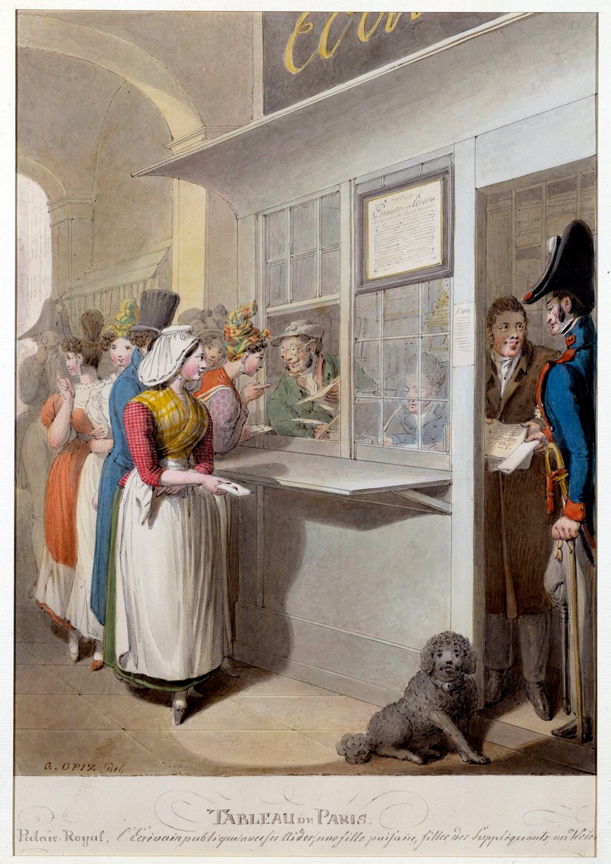 The Public Writer of the Royal Palace by Georg Emanuel Opitz