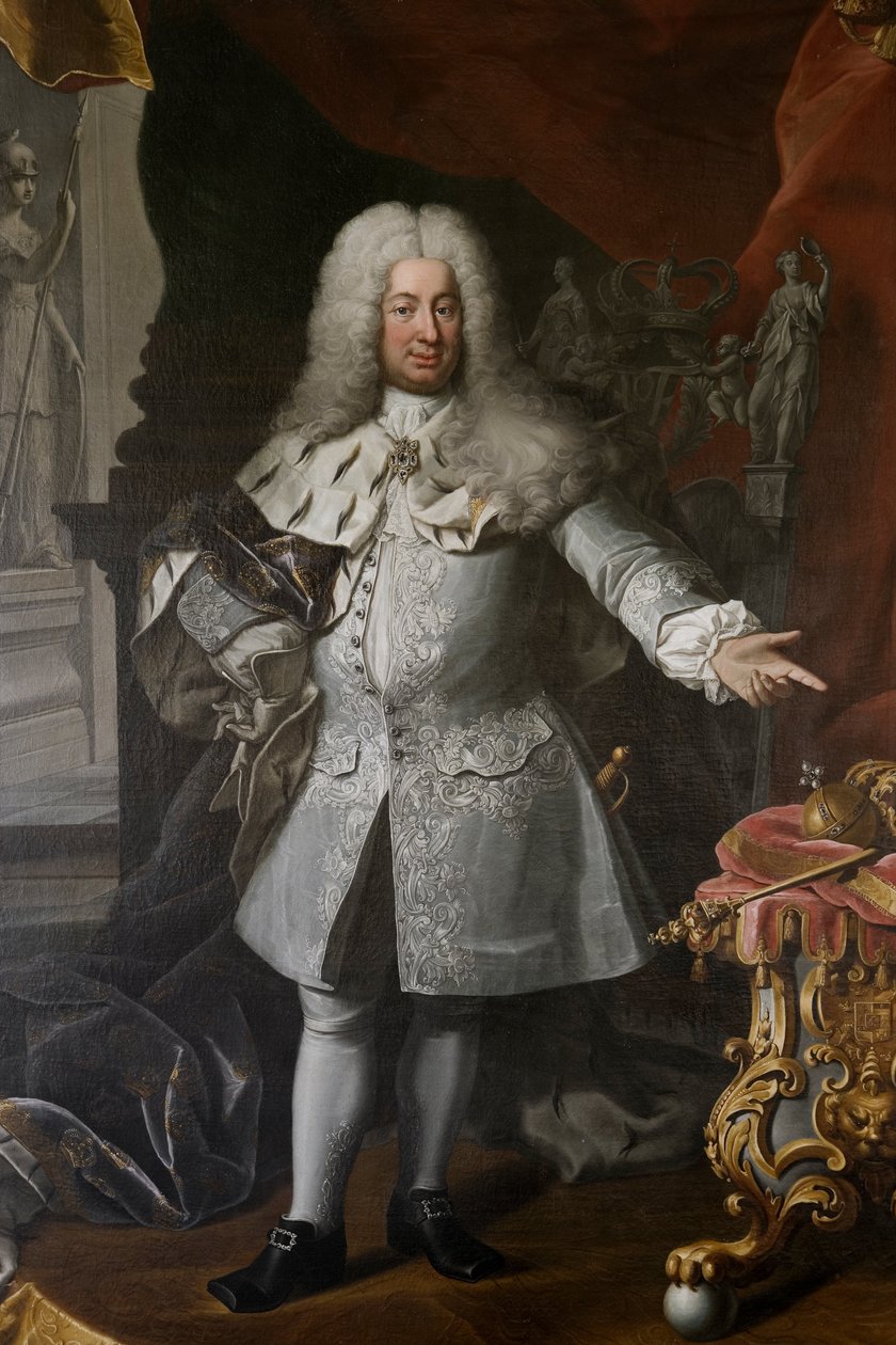 Fredrik I, King of Sweden by Georg Engelhardt Schröder