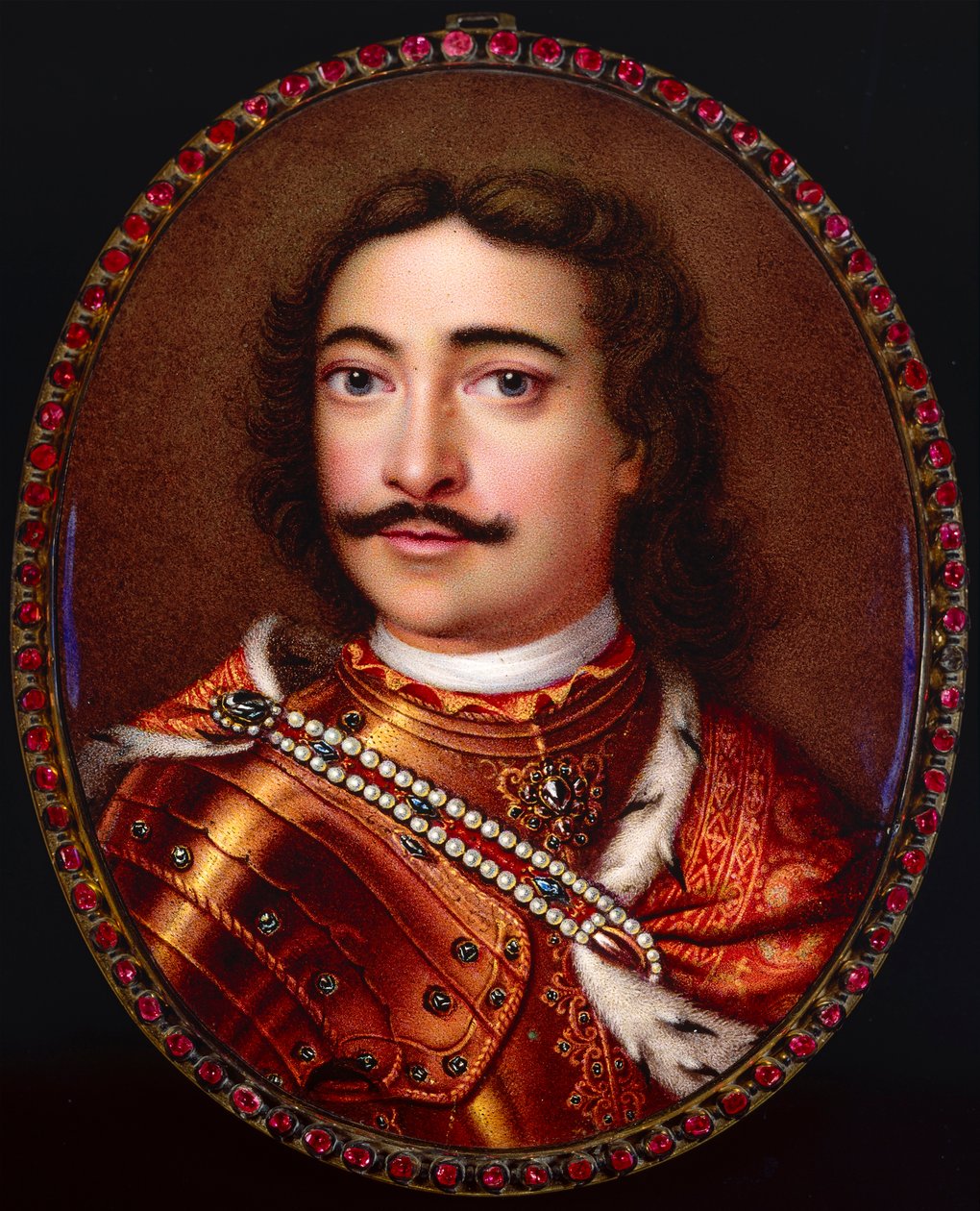 Portrait of Emperor Peter I the Great by Georg Friedrich Dinglinger