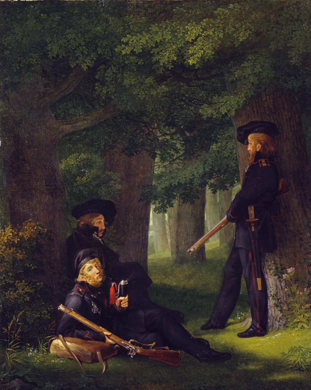On Outpost Duty by Georg Friedrich Kersting