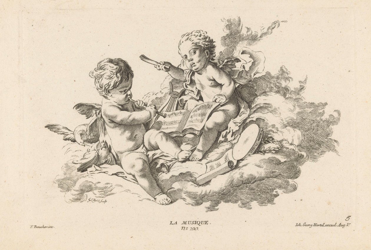 Music (series title: Book of Arts) by Georg Leopold Hertel