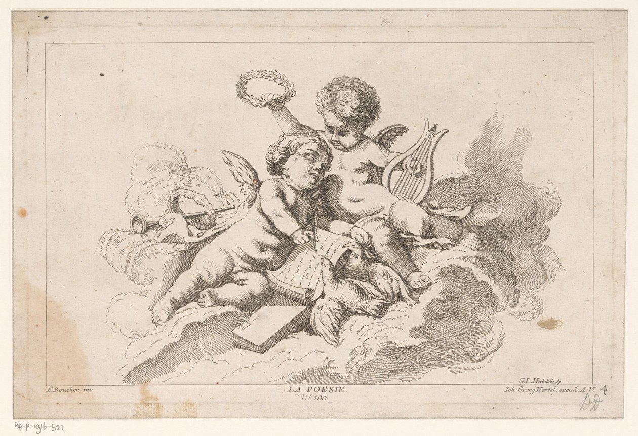 Poetry by Georg Leopold Hertel