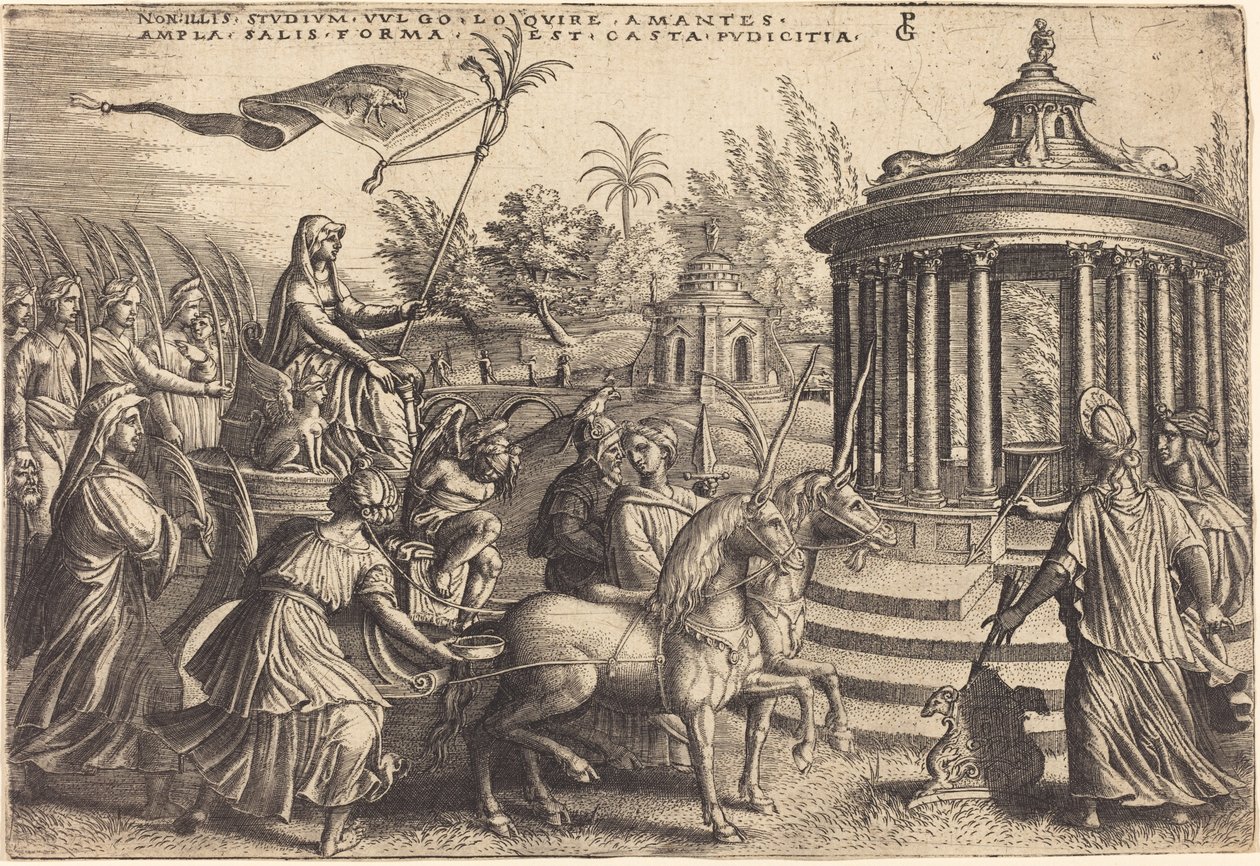 The Triumph of Chastity by Georg Pencz