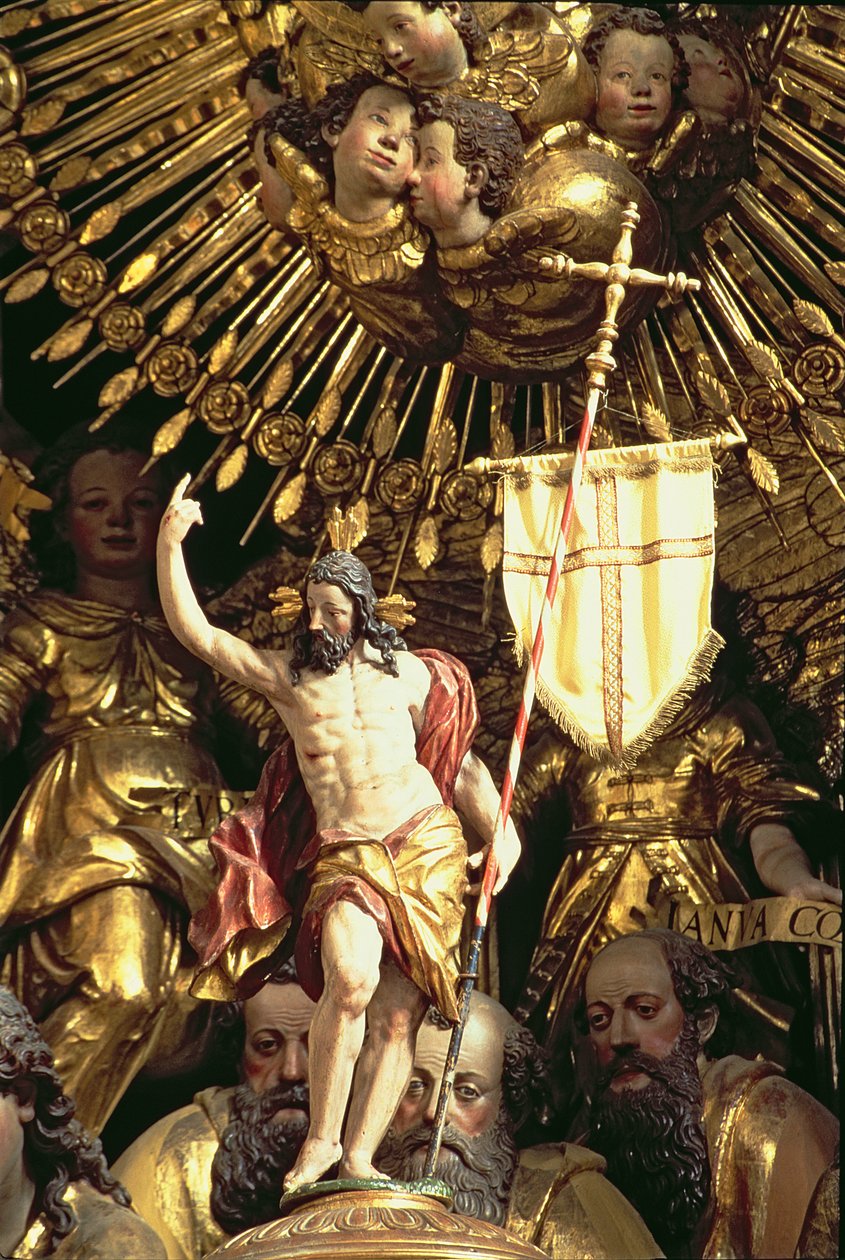 The Altar (detail) by Georg Raphael Donner: Fine art print