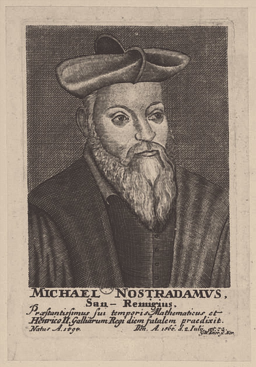 Michel de Nostredame 1503-1566 by Georg Wolfgang Knorr