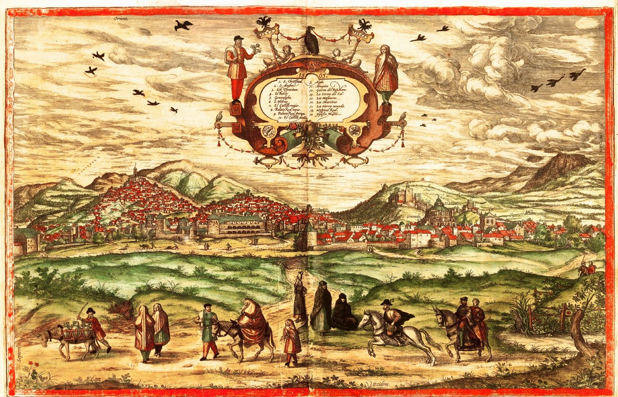 Spain by Georg and Hogenberg Franz (1535 90) Braun