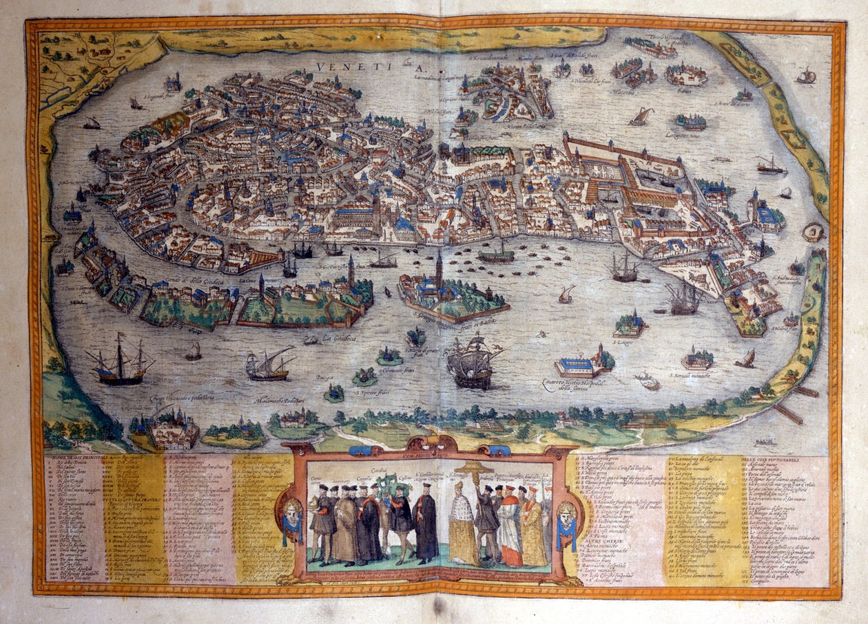 View of Venice from the Atlas 