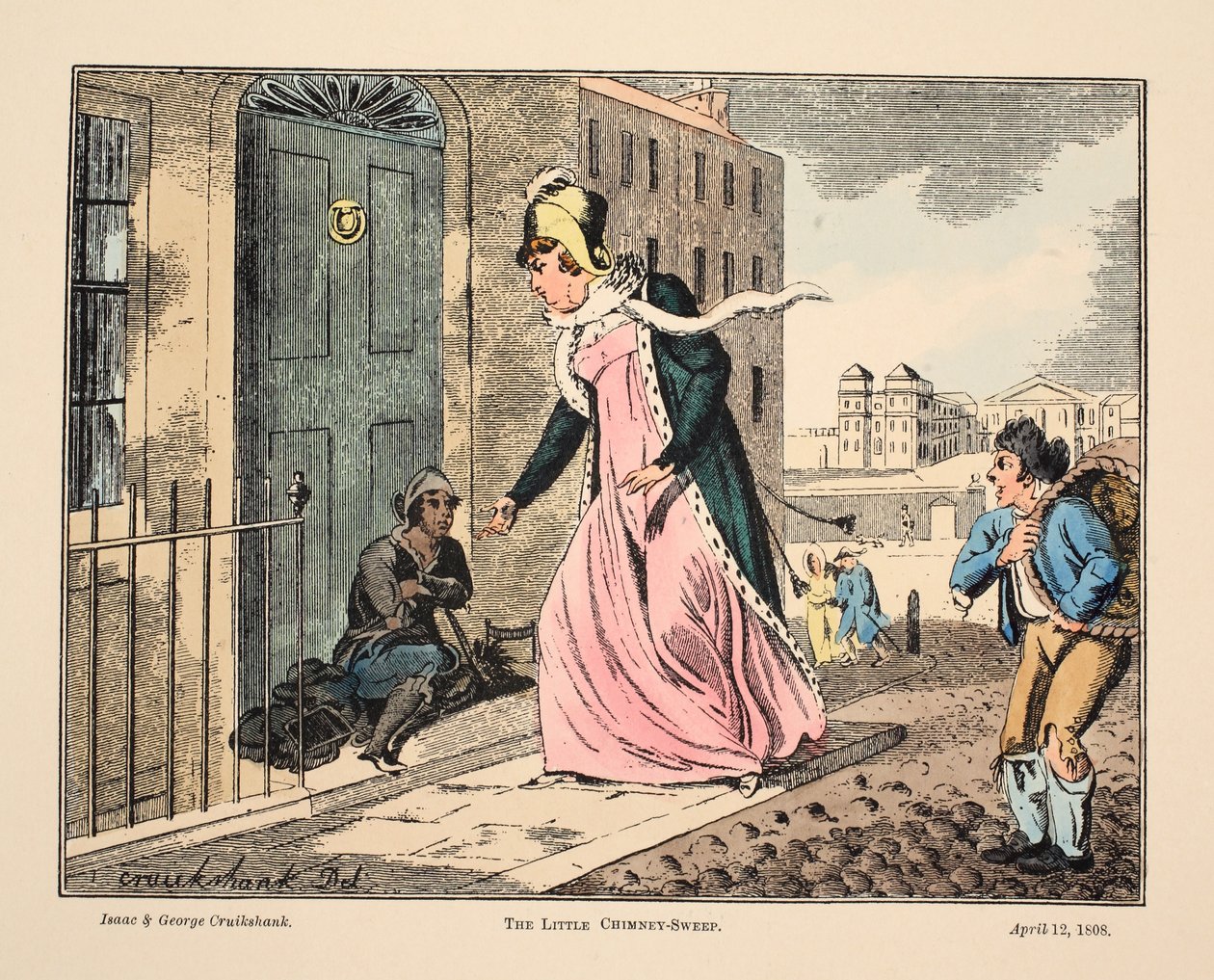 The Little Chimney-Sweep by Isaac, Robert and George Cruikshank