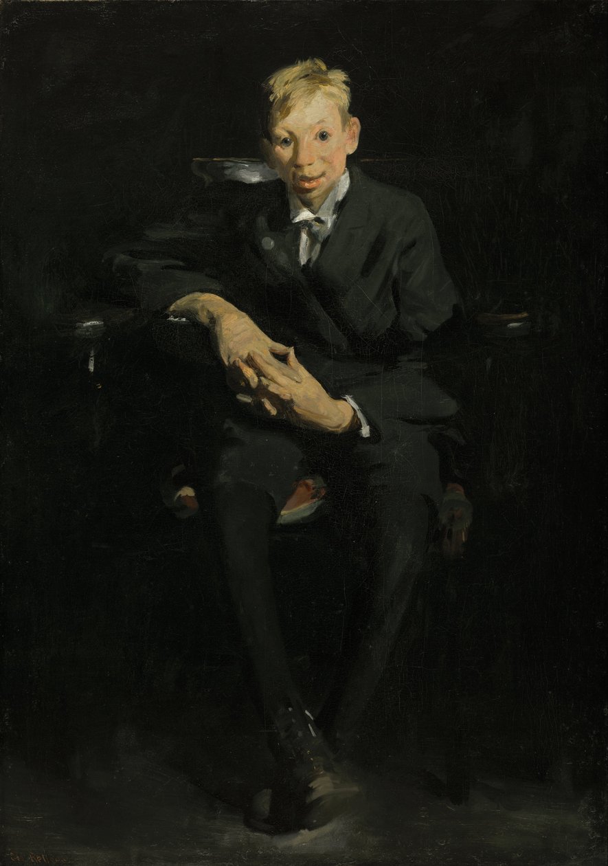 Frankie, the Organ Boy by George Wesley Bellows