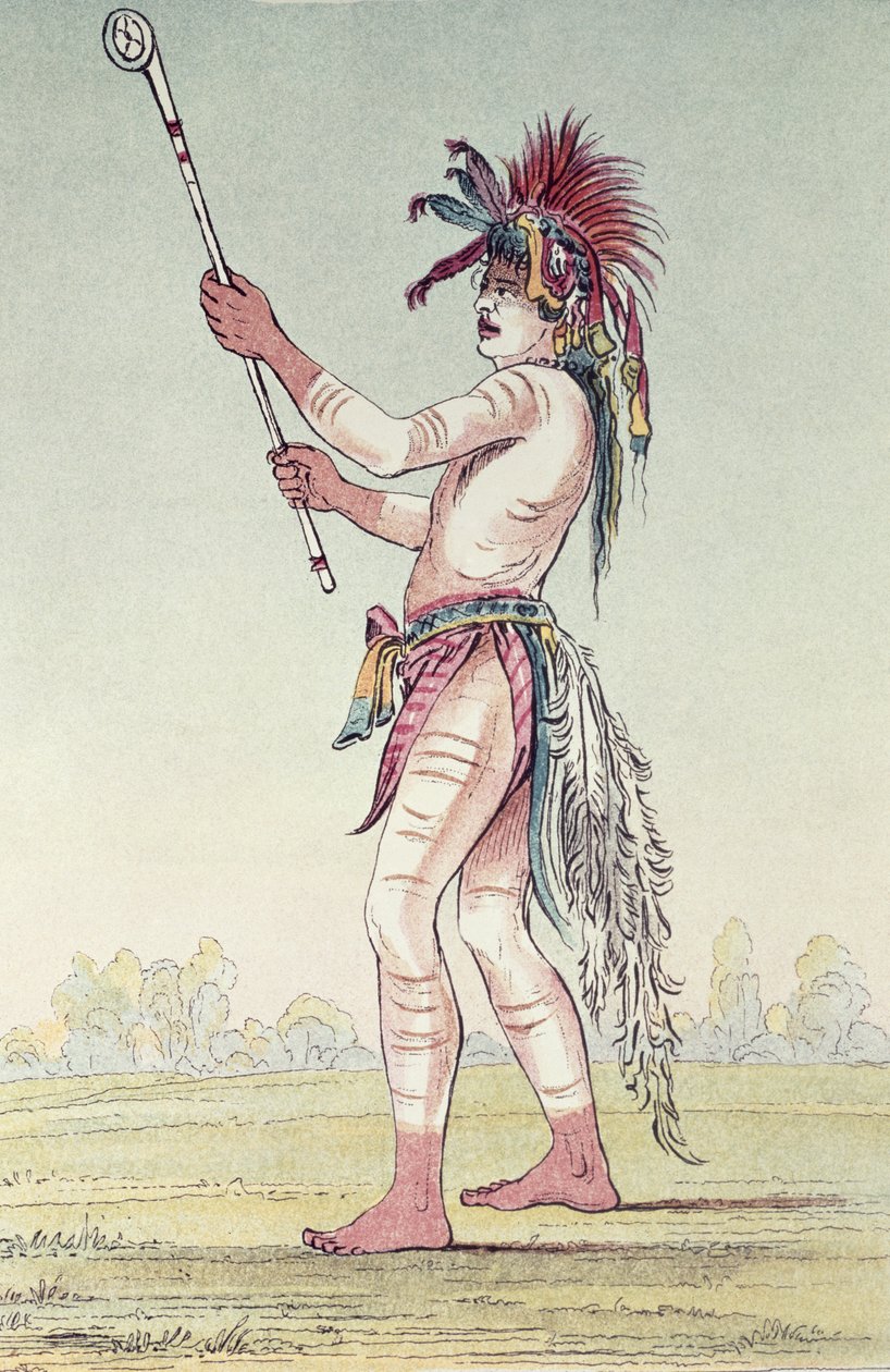 Sioux ball player We-Chush-Ta-Doo-Ta, 