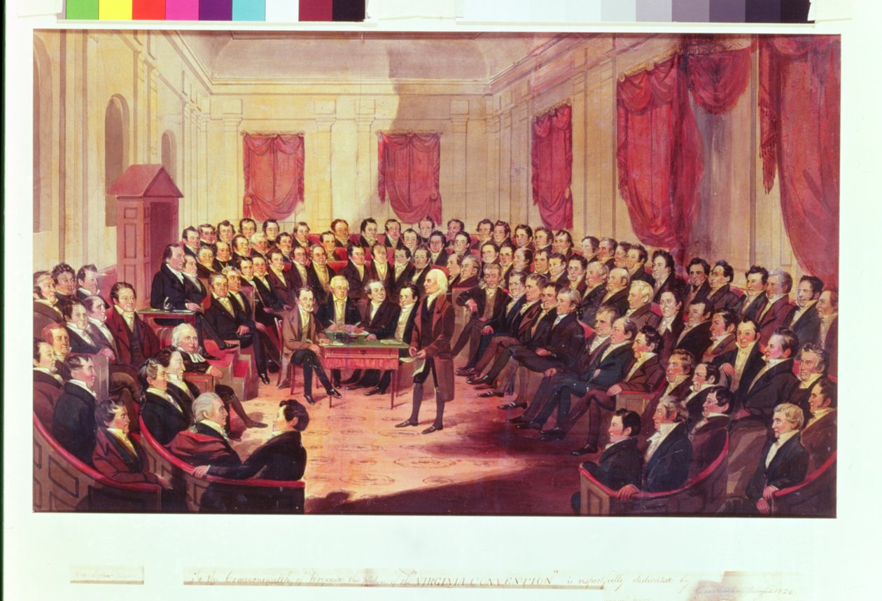 The Virginia Constitutional Convention by George Catlin