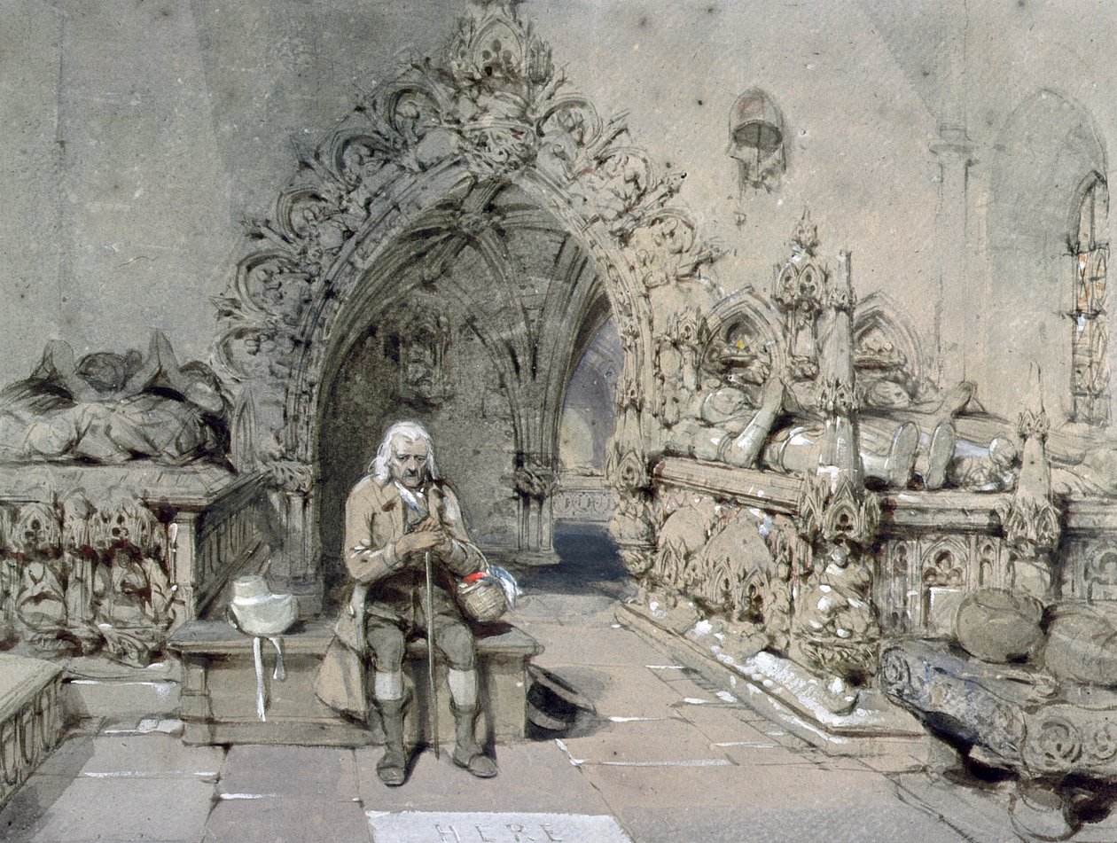 The Grave of Little Nell by George Cattermole