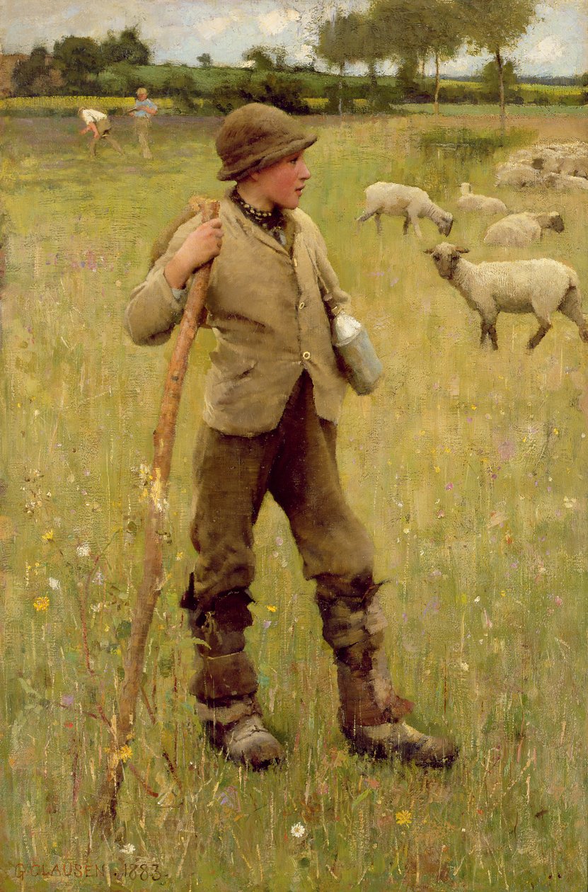 The Shepherd Boy, 1883 by George Clausen
