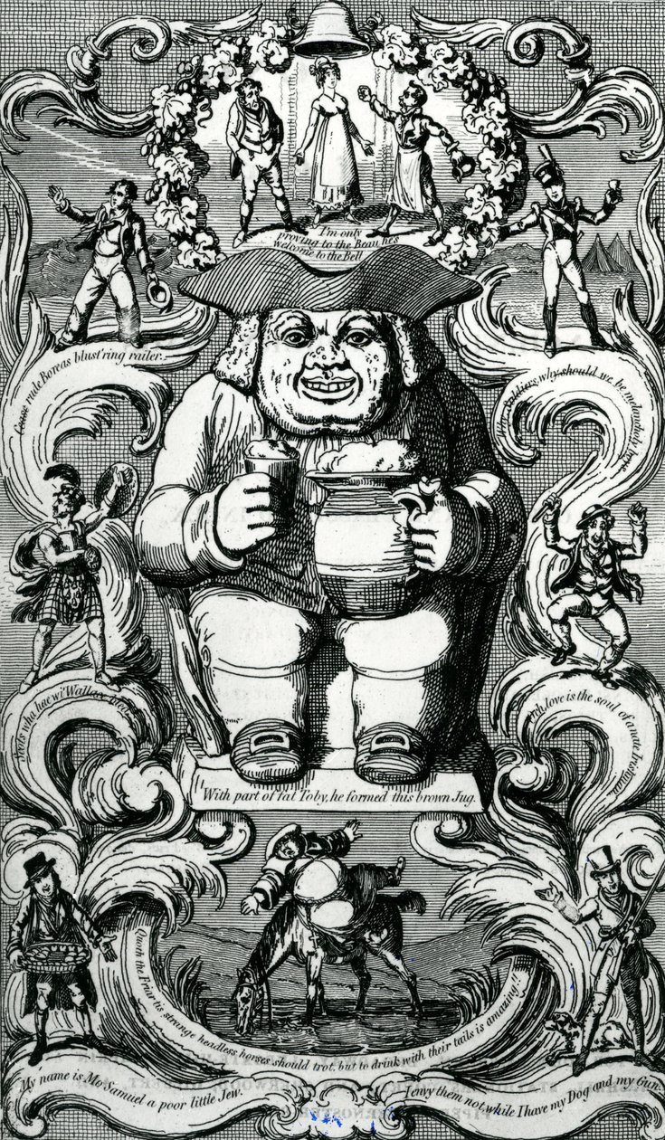 Frontispiece from 'The Universal Songster' Museum of Mirta Vol I, 1825