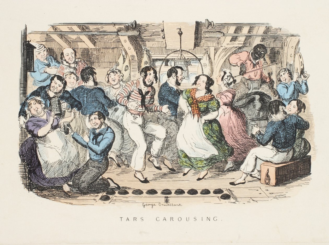 Tars Carousing, from 'Songs, Naval and National: Of the Late Charles ...