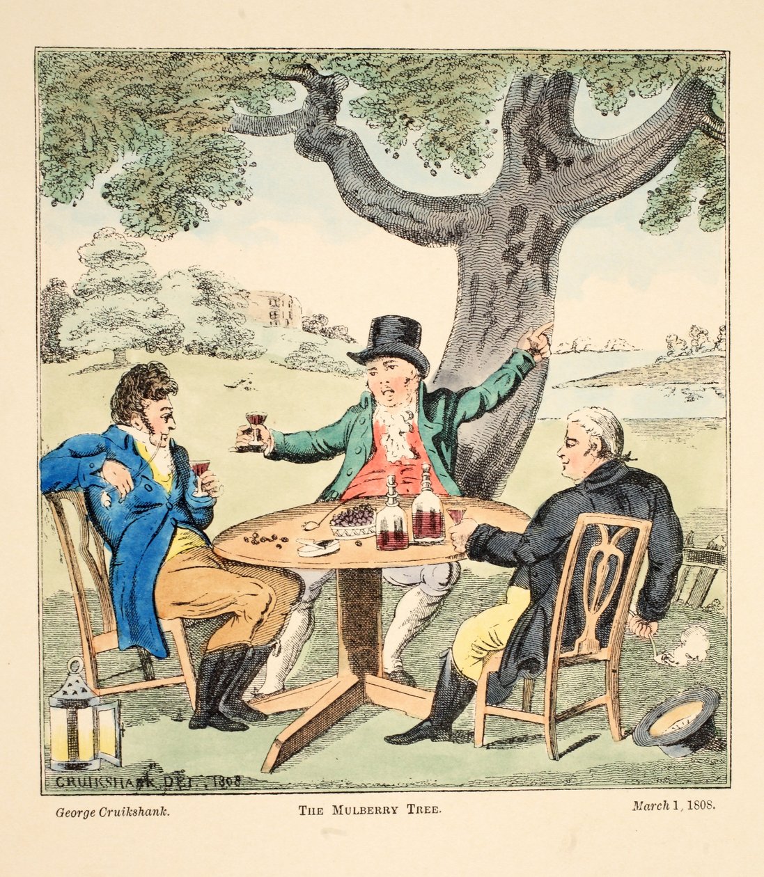 The Mulberry Tree by George Cruikshank