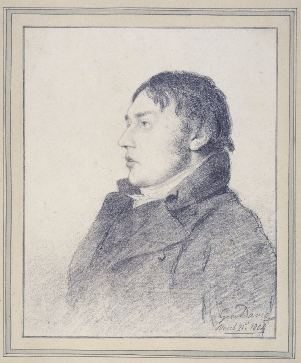 Samuel Taylor Coleridge by George Dance: Fine art print
