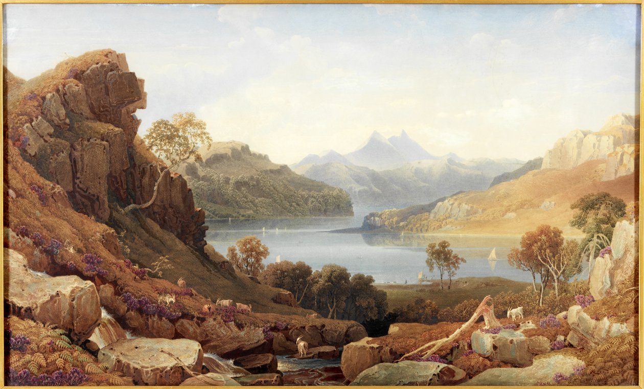 A Loch in Argyll by George Fennel Robson